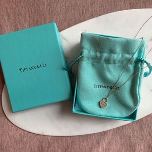Tiffany Return to Tiffany Mini Tag Neclace